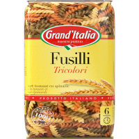 Pasta Fusilli Tricolori 500g Grand'Italia